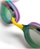 Okulary pływackie na basen Arena Python Mirror Green Violet