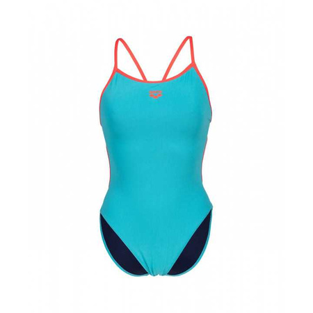 Strój kąpielowy Arena Women's Team Swimsuit Lace Back Solid