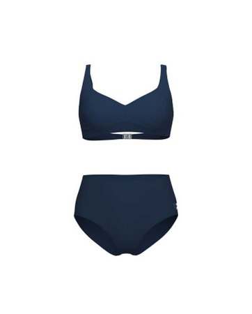 Strój kąpielowy damski dwuczęściowy Arena Women's Bodylift Two Pieces Navy