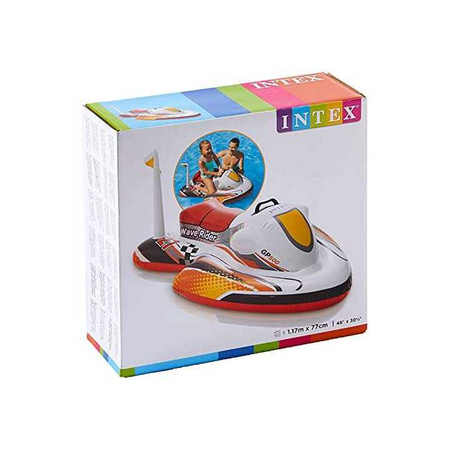 Materac do pływania z uchwytem dla dzieci Intex Skuter Wodny 117cm x 77xm