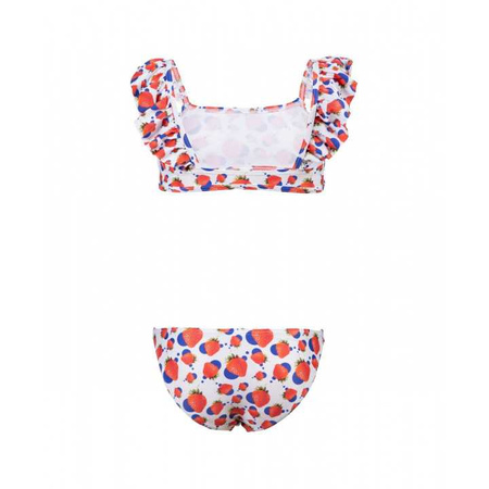 Strój kąpielowy dziewczęcy Arena Vinta Junior Bikini Bandeau Falbana Straps