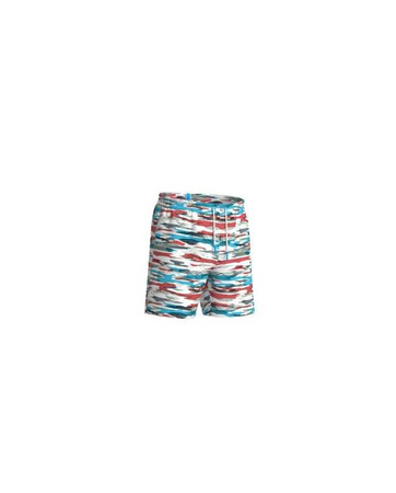 Szorty kąpielowe męskie Arena Men's Beach Boxer White Turquoise