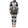 Strój startowy pianka damska Arena Women's Sams Carbon Wetsuit Silver Black