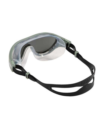 Okulary maska pływacka na basen Arena The One Silver Jade Black