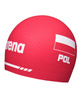 Czepek startowy kadrowy Arena  3D Soft Red Poland