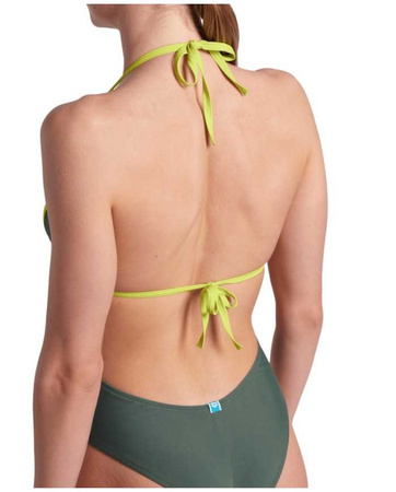 Strój kąpielowy damski Arena Women's Pro_File Tie Back Sage Soft Green