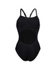 Strój kąpielowy damski Arena Women's Solid Swimsuit Lightdrop Back B Black