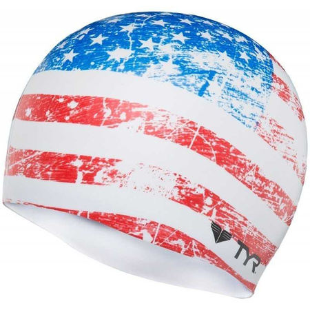 Czepek pływacki TYR Old Glory Flag Cap