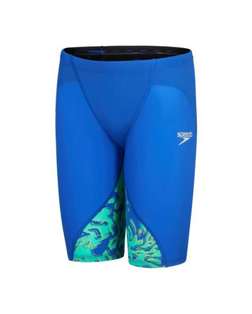 Strój startowy pływacki dla chłopców jammery Speedo LZR Ignite Blue