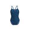 Strój kąpielowy damski Arena Women's Reversible Swimsuit Challenge Back Royal Multi