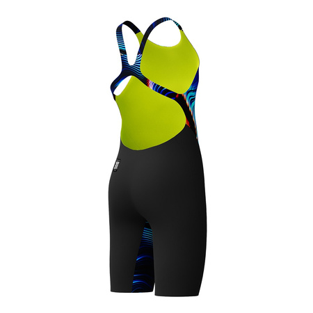 Strój startowy pływacki dla dziewczynek Speedo End Max Black Multi