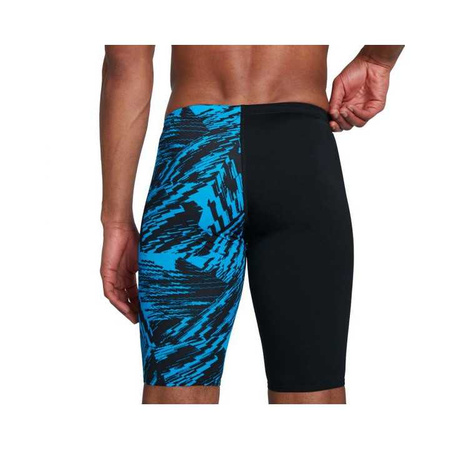 Spodenki kąpielówki męskie Speedo Allover V Jammer Black Blue