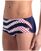Kąpielówki męskie Arena Men's Zebra Low Waist Short Navy Multi
