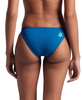 Dół od stroju kąpielowego damski Arena Women's Real Brief Blue Cosmo Yellow Star