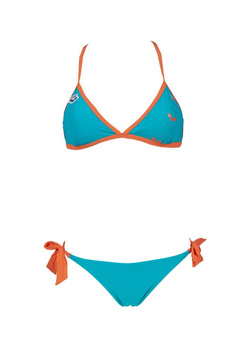 Strój kąpielowy damski Arena Women's Icons Team Stripe Triangle Two Pieces Galapagos Floreale