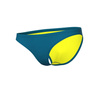 Dół od stroju kąpielowego damski Arena Women's Real Brief Blue Cosmo Yellow Star