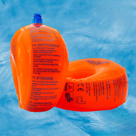 Rękawki do nauki pływania dla dzieci Flipper Swimsafe Orange