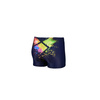 Kąpielówki bokserki chłopięce Arena Boy's Multi Pixels Swim Short Navy Multi Soft Green