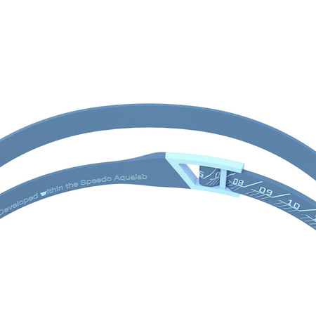 Okulary do pływania na basen startowe unisex Speedo Fastskin Pure Focus Blue