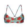 Góra od stroju kąpielowego damskiego Arena Women's Bandeau Live Martinica Multi