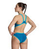 Strój kąpielowy damski Arena Women's One BigLogo One Piece Blue Cosmo Water