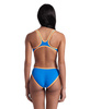 Strój kąpielowy damski Arena Women's One Big Logo One Piece Blue River Fluo Orange