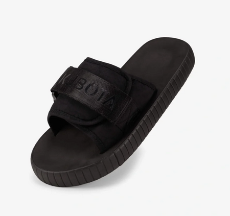 Klapki basenowe Kubota Unisex Rzep 2.0 Tech Czarne