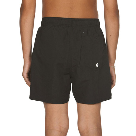 Szorty kąpielowe chłopięce Arena Boy's Watershort Fundamentals Junior Boxer Black White