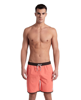 Szorty męskie Arena Men's Icons Team Stripe Unisex Bermuda Coral