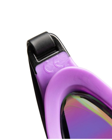 Okulary pływackie Arena Cobra Core Swipe Mirror Emerald Plum Black
