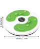 Deska twist board do ćwiczeń Twist Waist Disc Balance 27,5 x 4,5 cm Green
