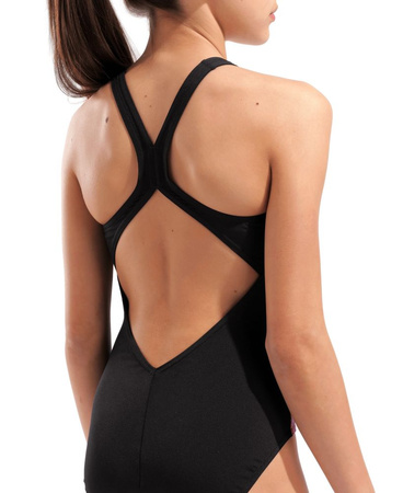 Strój kąpielowy dziewczęcy Arena Girl's Multi Colours Swimsuit V Back Water Multi Black