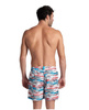 Szorty kąpielowe męskie Arena Men's Beach Boxer White Turquoise