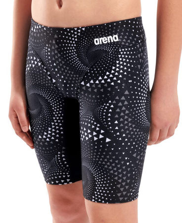 Kąpielówki chłopięce Arena Boy's Fireflow Swim Jammer Black Team Black