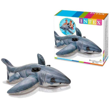 Rekin dmuchany materac do pływania Intex Shark 173 x 107 cm