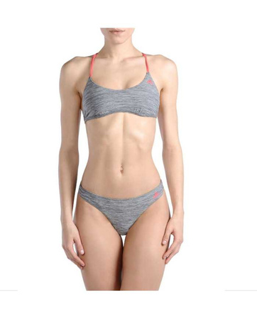 Góra od bikini damska dwustronna Adidas Women Beach Volleyball Dark Grey