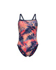 Strój kąpielowy damski jednoczęściowy Arena Women's Reversible Swimsuit Challenge Back Navy Multi