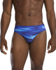 Kąpielówki męskie slipy kąpielowe na basen TYR Brief Technowave Blue