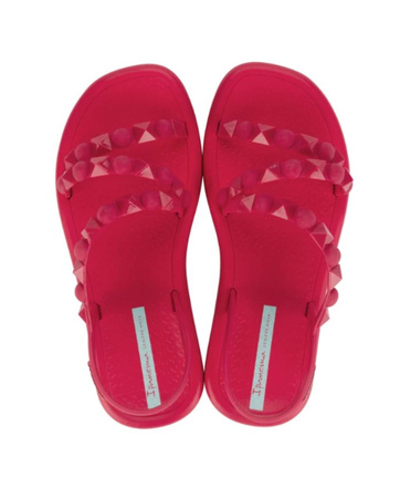 Sandałki damskie Ipanema Meu Sol Flatform AD Dark Pink Green