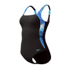 Strój kąpielowy jednoczęściowy damski na basen Speedo Lunalustre Black