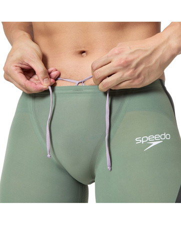 Strój startowy pływacki męski Speedo Lzr Intent 2.0 Green Orange