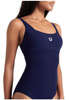 Strój kąpielowy damski Arena Women's Bodylift Swimsuit Jenny Lightcross Back Navy