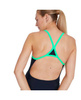 Strój kąpielowy damski Speedo Hyper Boom Turnback Navy Green