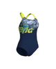 Strój kąpielowy damski Arena Women's Splash Point Navy Soft Green
