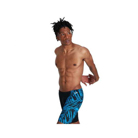 Spodenki kąpielówki męskie Speedo Allover V Jammer Black Blue