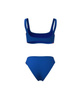 Strój kąpielowy damski Arena Women's Icons Bralette Two Pieces Blue China Coral
