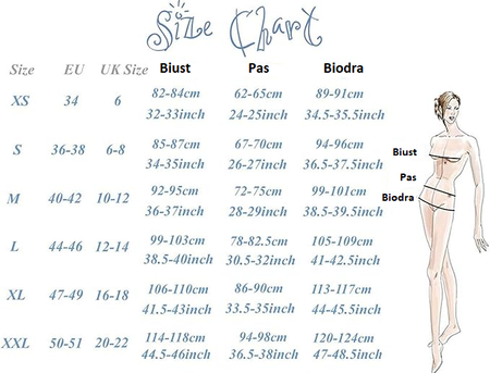 Strój kąpielowy do pływania dwuczęściowy damski Shekini Bikini Black