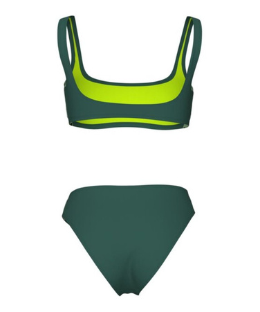 Strój kąpielowy damski Arena Women's Icons Bralette Two Pieces Mangrove Light Green