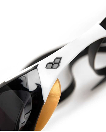 Okulary pływackie na basen Arena Cobra Edge Swipe Smoke White Gold