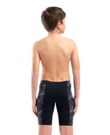 Kąpielówki chłopięce Arena Boy's Fireflow Swim Jammer Black Team Black